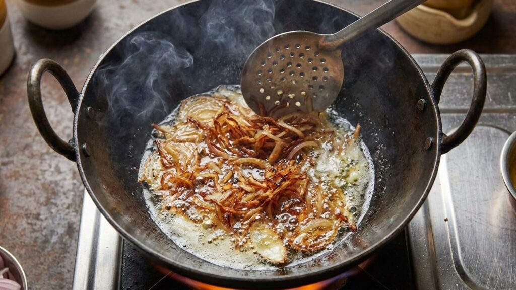 chcicken biryani piyaj vaja