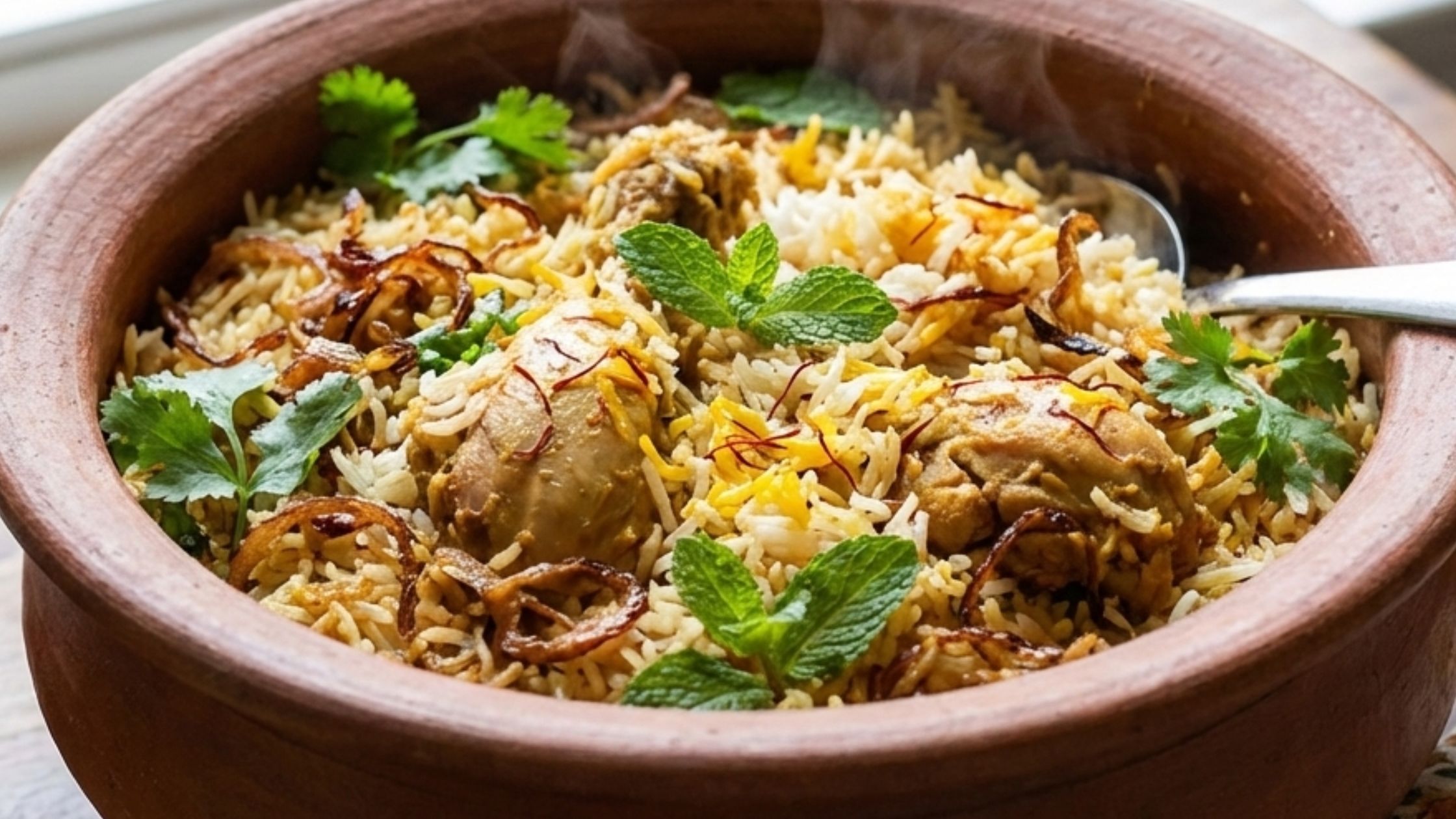 chicken biryani recipe in bengali