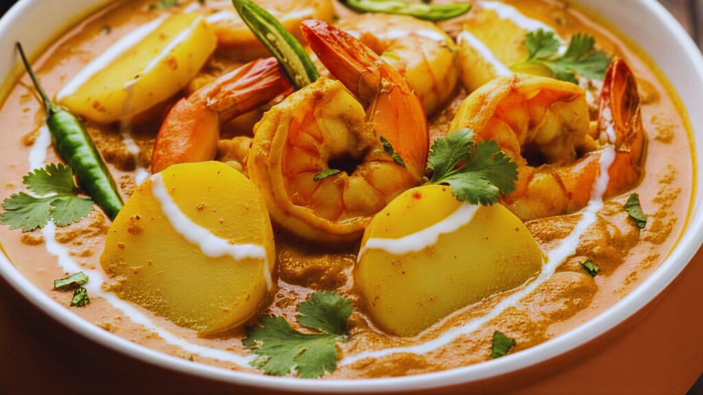 chingri macher dahebu recipe